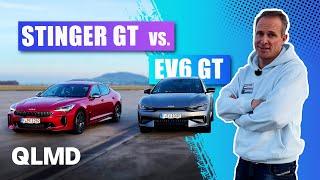 Kia Stinger GT vs EV6 GT  Elektro BESSER als Verbrenner? Matthias Malmedie