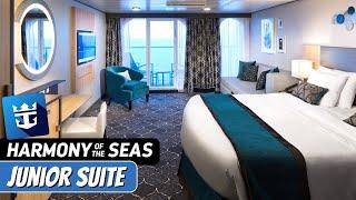Harmony of the Seas  Junior Suite Full Walkthrough Tour & Review 4K  Royal Caribbean Cruise Line