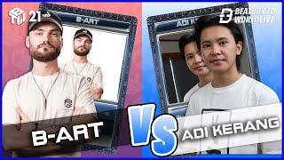 B-ART VS Adi Kerang  Beatbox To World Live 2021  14 Final