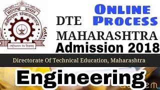 DTE-How to fill Engineering Online Application form  Online process for B.E.B.Tech  Dinesh Sir