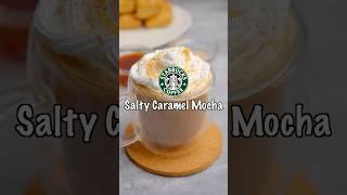 Starbucks Salty Caramel Mocha Recipe  ️ #starbucks #restaurantstyle #thefoodxp