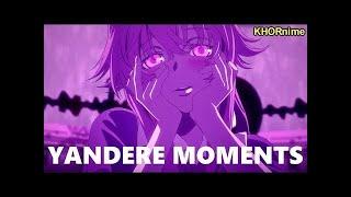 The Yandere Queen Of Anime  Yuno Gasai 我妻 由乃 CRAZY Moments Part 1