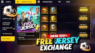 Free Jersey Exchange Event Free Fire  New Event Free Fire Bangladesh Server  Free Fire New Event