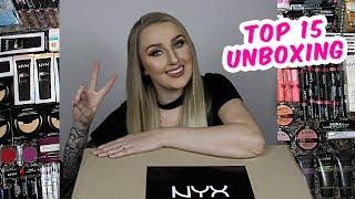 NYX FACE AWARDS TOP 15 UNBOXING So much makeup