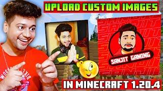 How To Add Custom Images in Minecraft Server  Custom Images Plugin Tutorial  Aternos Custom Images