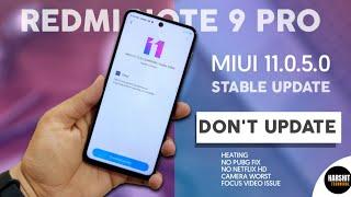 MIUI 11.0.5.0 Global Stable UPDATE for Redmi Note 9 PRO  Dont Update  Worst Camera Qualify