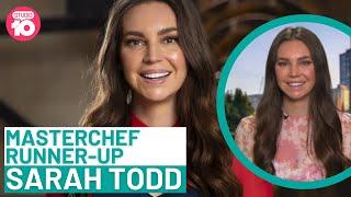 MasterChef Australia Runner-Up Sarah Todd  Studio 10