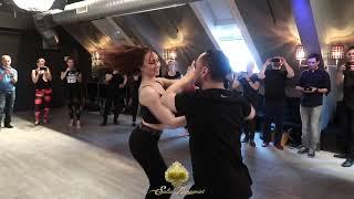 Salsa on2 Partnerwork with Jazzy Ruiz & Iris Reder - Salsakompaniet