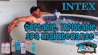 How To Maintain Coleman Saluspa or Intex Spa Hot Tub  What Chemicals?