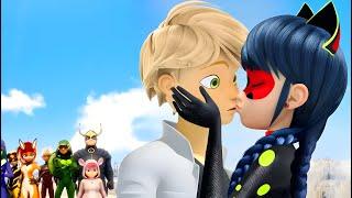 Top 15 Kisses Between Adrien And Marinette In Miraculous Ladybug