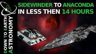 From Sidewinder to Anaconda in less than 14 hours  Elite dangerous