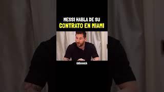 Messi habla de su contrato en Miami #doblaje #messi #alvinich