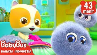 Debu Sedang Mengadakan Pesta Di Sofa  Lagu Anak-anak  Kucing Lucu  BabyBus Bahasa Indonesia