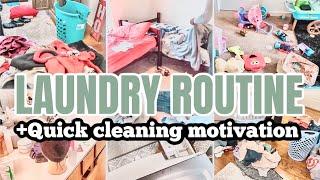 2020 QUICK CLEANING MOTIVATION 2 DAY LAUNDRY ROUTINE 2020 ALL DAY LAUNDRY FOLDING MOTIVATION