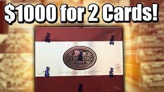 $1000 FOR 2 CARDS  2023 Topps Sterling Hobby Box Review