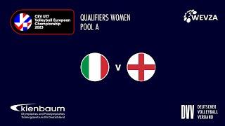 LIVE  Italy vs. England  CEV U17 Volleyball European Championship 2023 Women