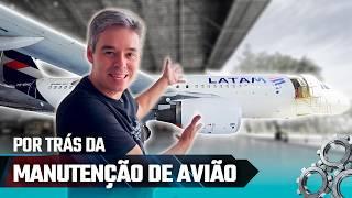 O que está POR TRÁS da MANUTENÇÃO dos AVIÕES