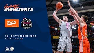 RASTA Vechta vs. Telekom Baskets Bonn - Full Game Highlights - Spieltag 01 Saison 202425