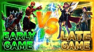 Which Champions Are Stronger - Early Or Late Game?  League of Legends