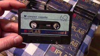IPLAS chromdioxid audio cassette BASF tape inside - Made in Yugoslavia