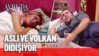 Aslı ve Volkanın tıpkı eski günlerdeki gibi oda kavgası - Avrupa Yakası