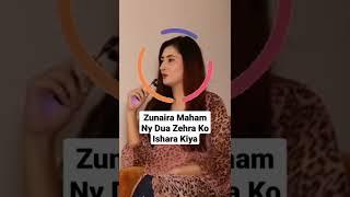 Zunaira Mahum Ny Dua Zehra Ko Ishara Kiya #duazehra #duazahra #shorts #short