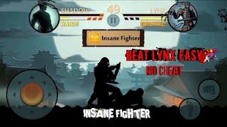 Easiest way to beat lynx in shadow fight 2 2021