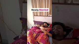 Newly married vs After 1 year of marriage.. #shorts #trending #ytshorts #comedy #love #funny