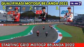 Hasil Kualifikasi MotoGp Belanda 2022 - Starting Grid motogp Belanda 2022  Hasil Motogp Hari ini
