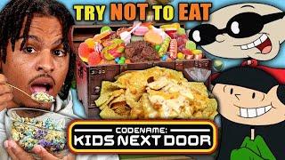 Try Not To Eat - Codename Kids Next Door Chili Dogs Slam Witch 3s Birthday Cake