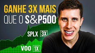 Ganhe 3x mais que o S&P500 com um ÚNICO ETF