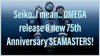 SUMMER BLUE SEAMASTER 75th Anniversary Release by Omega