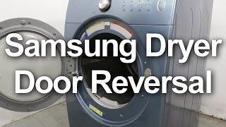 Samsung Dryer Door Reversal - How to Change the Door Swing