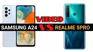 VIDEO SAMSUNG GALAXY A24 X REALME 5PRO #samsung #a24 #realme