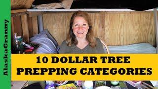 10 Dollar Tree Prepping Categories - Types Of Prepper Supplies To Stockpile