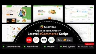 How to Setup GroStore - Food & Grocery Laravel Ecommerce with Admin Dashboard