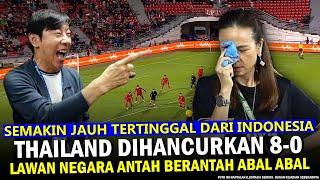  BABAK PERTAMA SUDAH KEBOBOLAN 6 GOAL ‼️ Thailand Dihancurkan 8-0 Bukan Levelnya Timnas Indonesia?