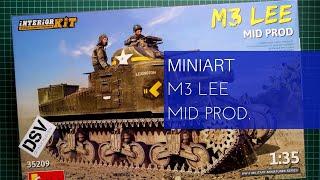 Miniart 135 M3 Lee Mid Prod 35209 Review