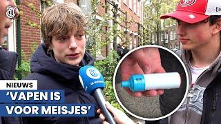 Jongeren eerlijk over vapen ‘Is beetje sneu’