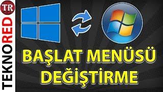 Windows 10 Başlat Menüsü Nasıl Değiştirilir ?