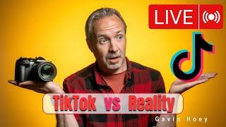 TikTok Photography Hacks vs Reality... LIVE