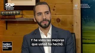 Presidente Nayib Bukele participó en entrevista en Fox Nation