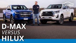 2023 Toyota HiLux v Isuzu D-MAX Comparison  Two of the most popular dual-cab 4x4 utes square-off