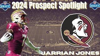 Jarrian Jones Can Play INSIDE AND OUT  2024 NFL Draft Prospect Spotlight