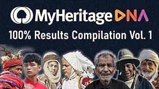 MyHeritage DNA  100% Results Compilation