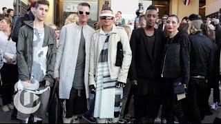 Rick Owens’s Paris Fashion Week Show  Bill Cunningham  The New York Times