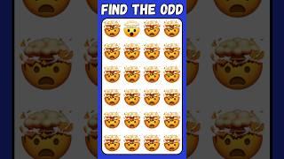 FIND THE ODD ONE CAN YOU ? PART 1  #shorts #emojichallenge #spottheoddone #emoji