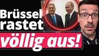 Eilmeldung Orban bei Putin im Kreml