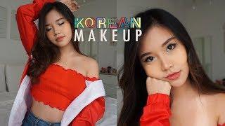 Affordable Korean Makeup Tutorial  EVERYTHING UNDER $15 INDO SUBS