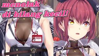 Marine Menolak Aset Nya Di Bilang Kecil  HOLOLIVE SUB INDO